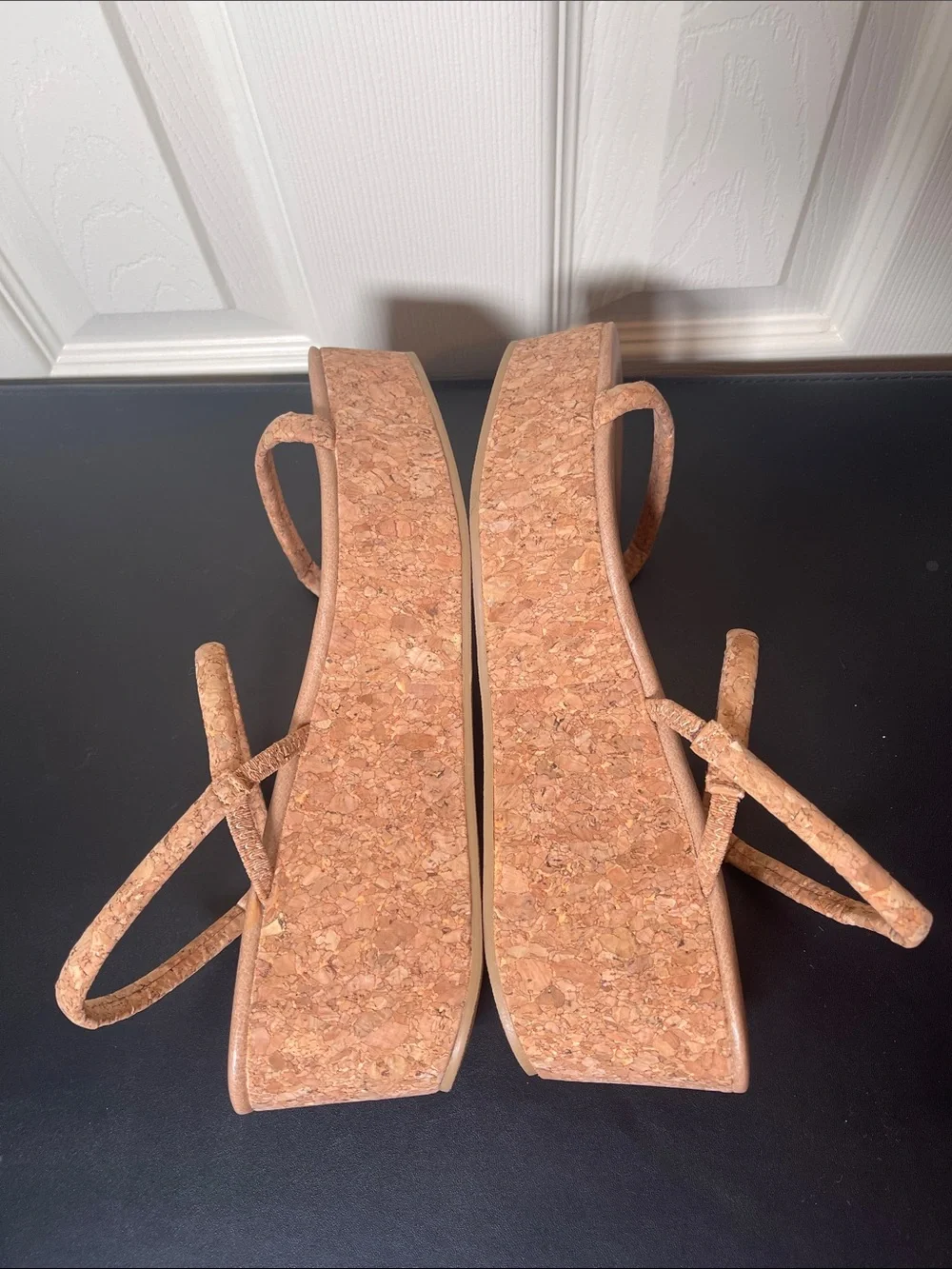Coconuts by Matisse Blush Tan Cork Platform Sandals